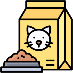 Dry cat food